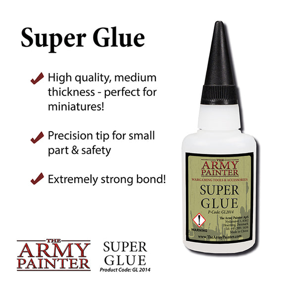 The Army Painter: Super Glue - 20ml Home page Candidate For Deletion   