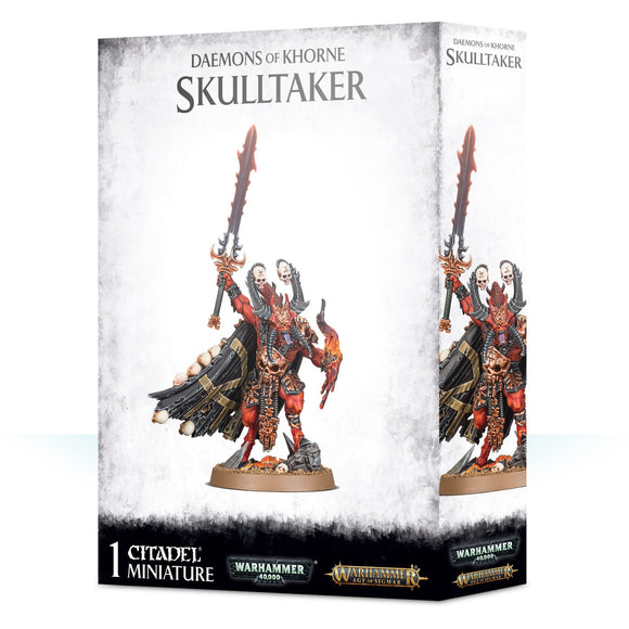 Warhammer 40K & Age of Sigmar Daemons of Khorne Skulltaker Home page Games Workshop   