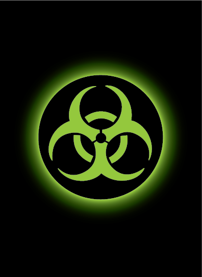 Legion Standard Card Game Sleeves 50ct Matte Absolute Iconic Biohazard Supplies Legion Supplies   