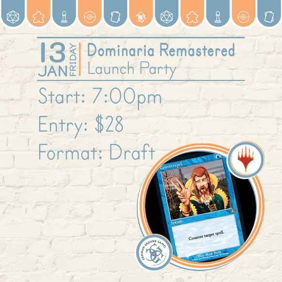 MTG: Dominaria Remastered Launch Party  Wizards of the Coast   