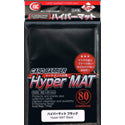 KMC Standard Card Sleeves 80ct Hyper Matte Black Home page KMC Sleeves   
