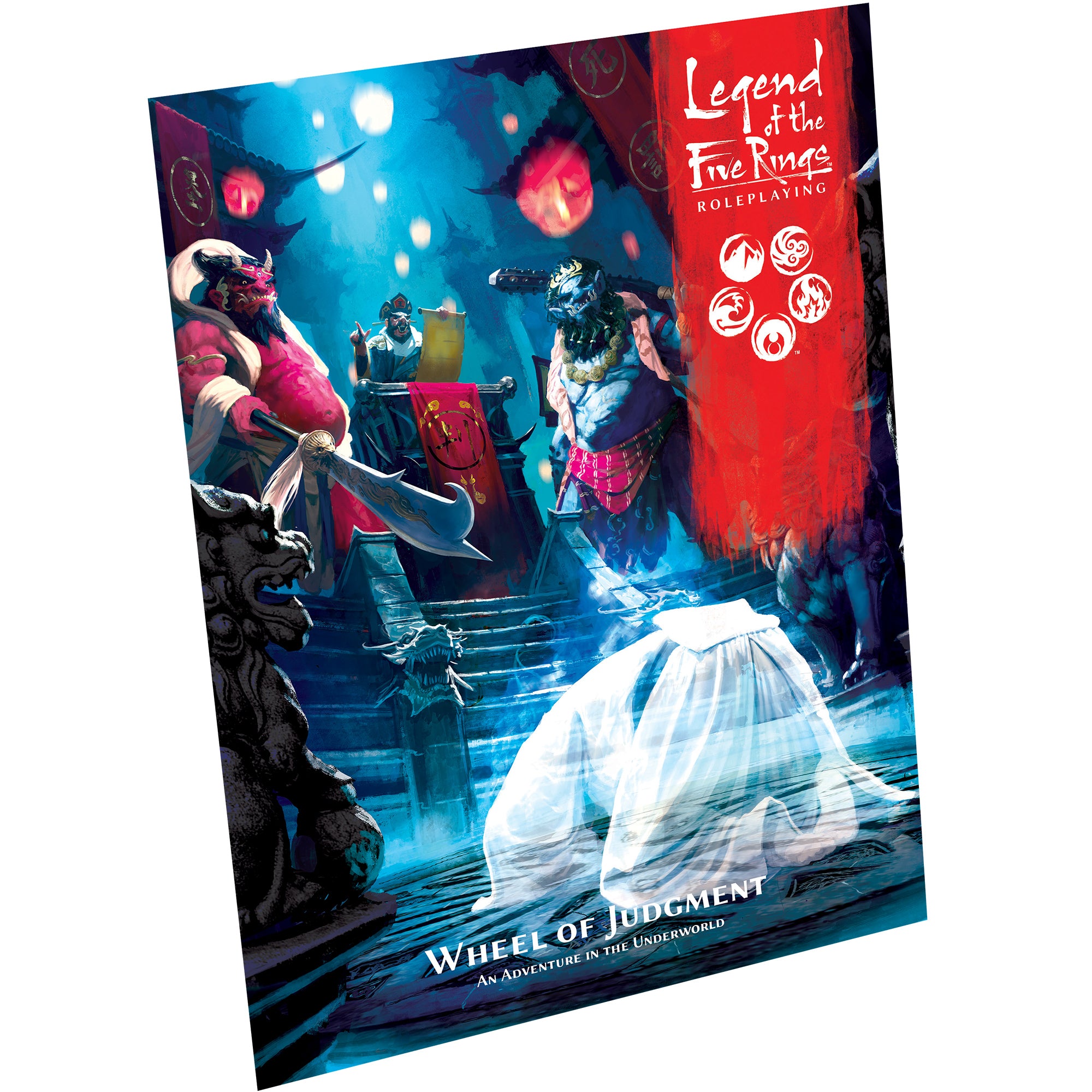 Legend of the Five Rings RPG Wheel of Judgement Miniatures Asmodee   