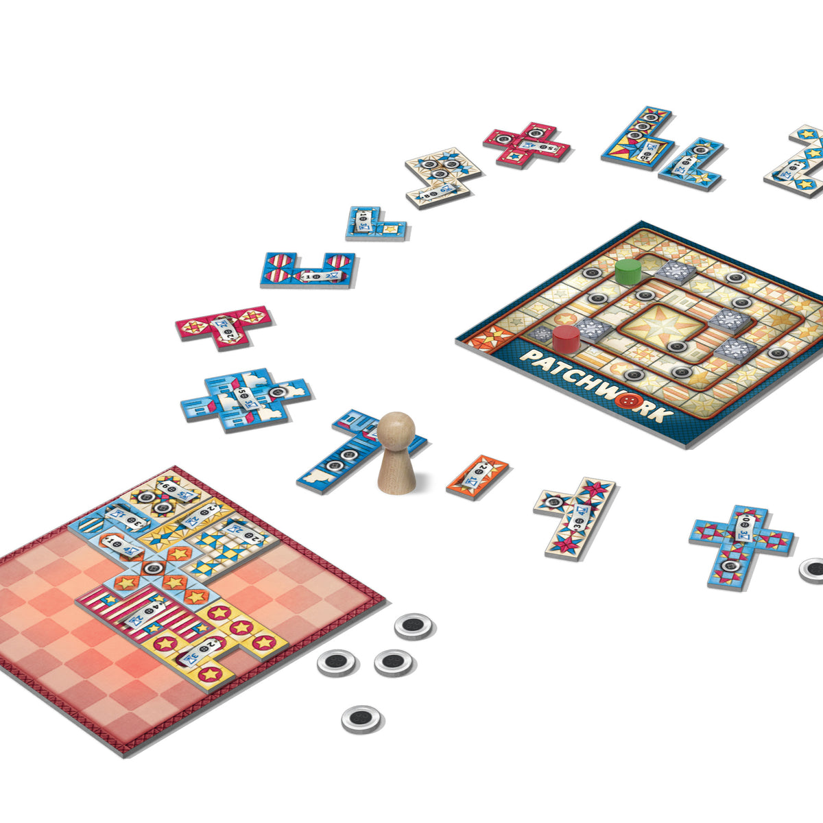 Patchwork Americana Board Games Asmodee
