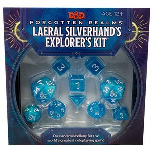 D&D 5e Forgotten Realms Laeral Silverhand's Explorer's Kit Dice Wizards of the Coast