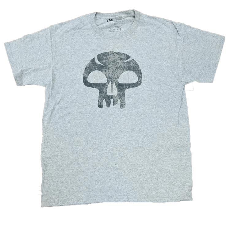 Magic the Gathering Black Mana T-shirt - Extra Large Clothing & Accessories Wizards of the Coast   