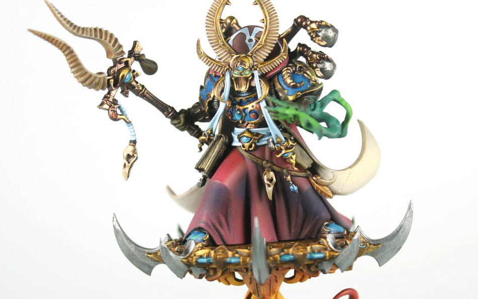 Warhammer 40K Thousand Sons: Ahriman, Arch-Sorcerer of Tzeentch Miniatures Games Workshop   