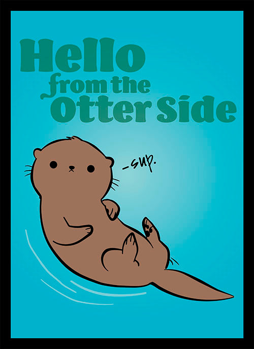 otter card sleeves MTG Otter, TCG Sleeve Protectors, Themed Card Sleeve, Gifts for Gamers, MTG Accessories MTG Sleeves Cute, TCG Card