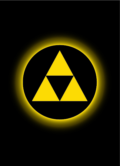 Legion Standard Card Game Sleeves 50ct Matte Absolute Iconic Triforce Supplies Legion Supplies   