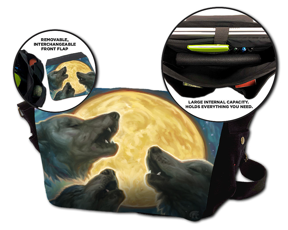 Legion Messenger Bag - Three Wolf Clothing & Accessories Legion Supplies   