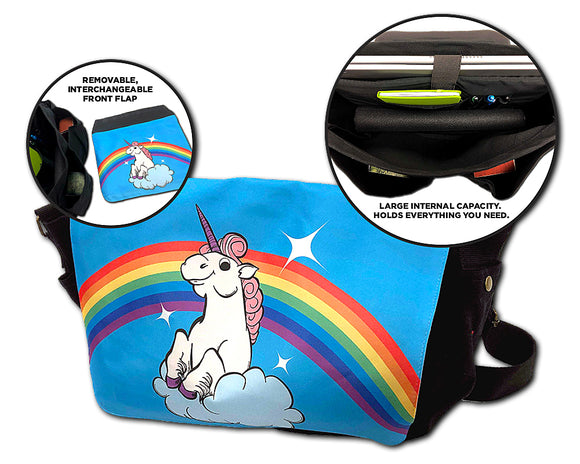 Legion Messenger Bag - Rainbow Unicorn Home page Legion Supplies   