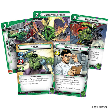 Marvel Champions LCG: Hulk Hero Pack Card Games Fantasy Flight   