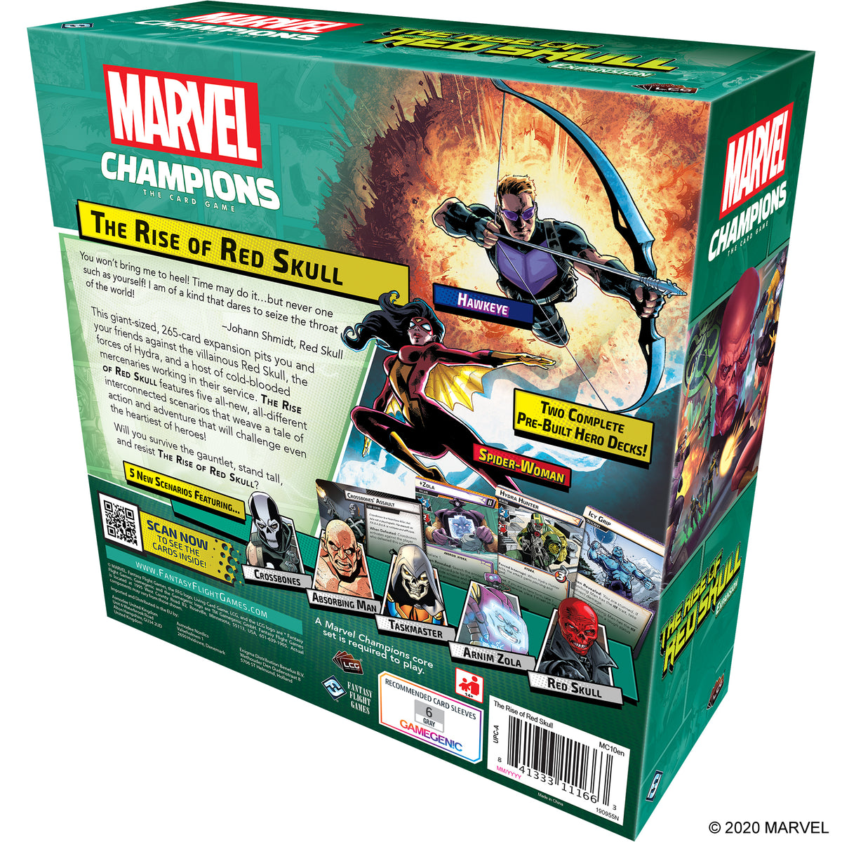 Marvel Champions LCG: The Rise of Red Skull Card Games Fantasy Flight