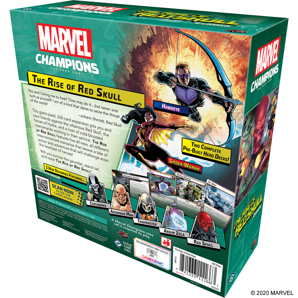 Marvel Champions LCG: The Rise of Red Skull Card Games Fantasy Flight