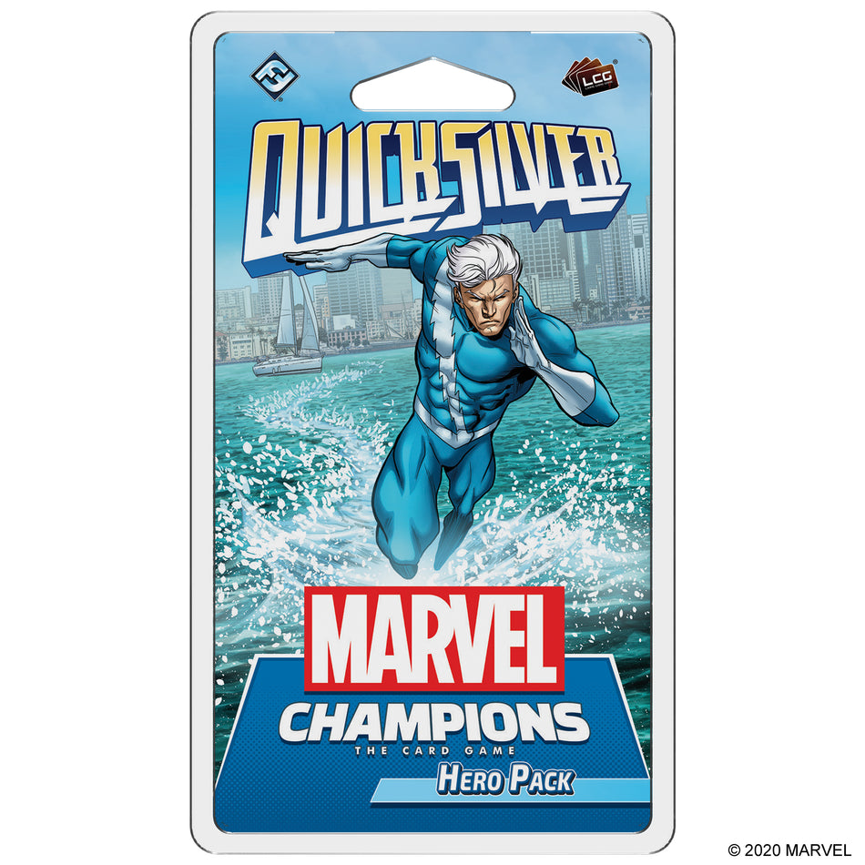 Marvel Champions LCG: Quicksilver Hero Pack Card Games Fantasy Flight