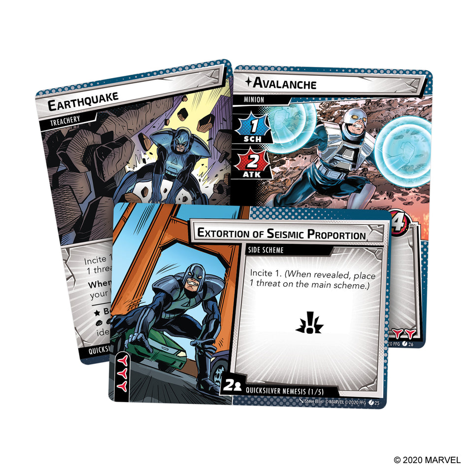 Marvel Champions LCG: Quicksilver Hero Pack Card Games Fantasy Flight