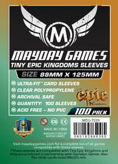 Mayday Games Board Game Sleeves 100ct 88x125mm Tiny Epic Kingdoms Mayday Games