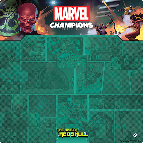 Marvel Champions LCG: GameMat Rise of Red Skull Board Games Asmodee