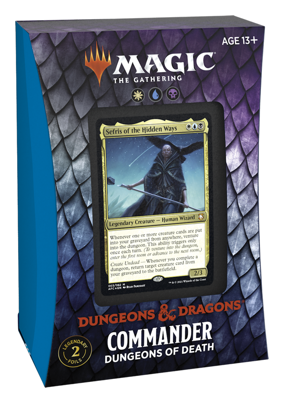 MTG: Adventures in the Forgotten Realms Commander: Dungeons of Death  Common Ground Games   