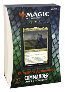 MTG: Adventures in the Forgotten Realms Commander: Aura of Courage  Wizards of the Coast   