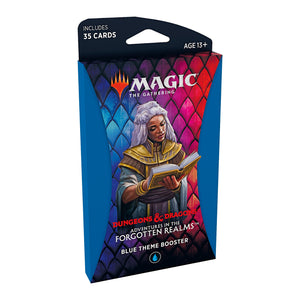 MTG: Adventures in the Forgotten Realms Theme Booster: Blue  Wizards of the Coast   