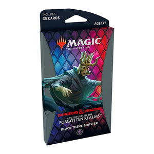 MTG: Adventures in the Forgotten Realms Theme Booster: Black  Wizards of the Coast   