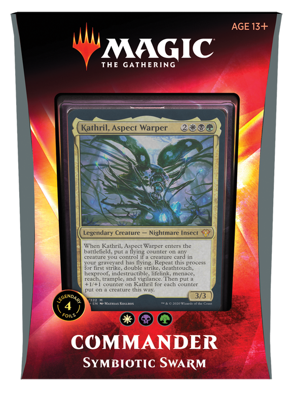 MTG: Commander 2020 Symbiotic Swarm Trading Card Games Other   