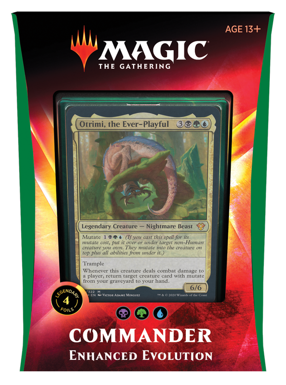 MTG: Commander 2020 Enhanced Evolution Trading Card Games Other   