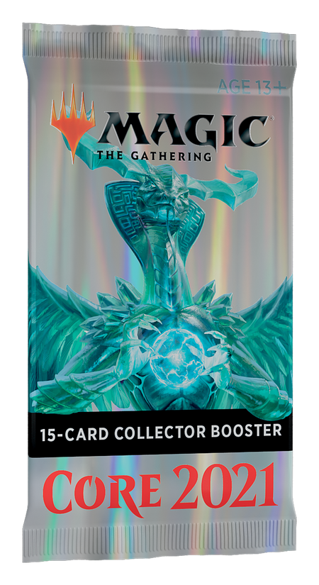 MTG: Core Set 2021 Collector Booster Pack Trading Card Games Wizards of the Coast