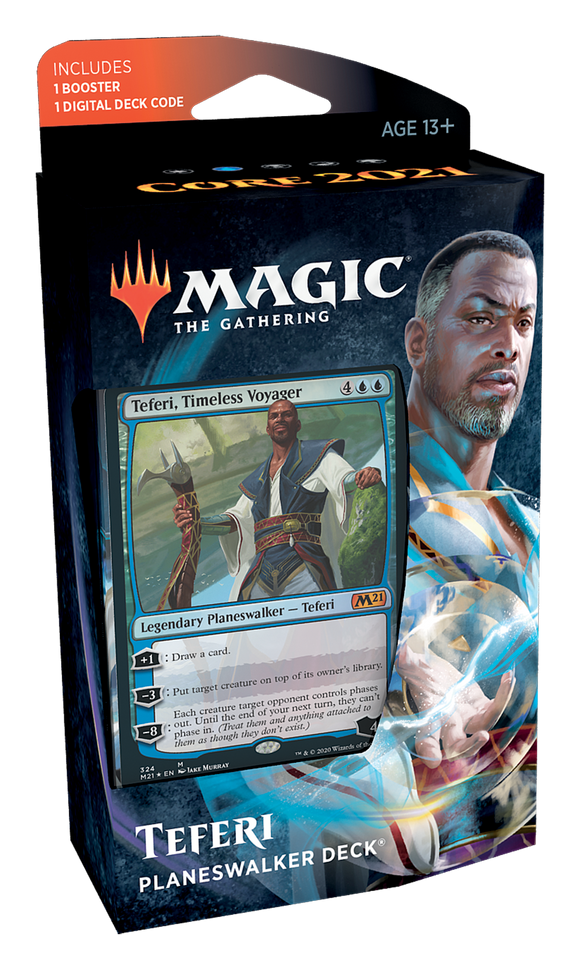 MTG: Core 21 Planeswalker Deck Blue Home page Wizards of the Coast   