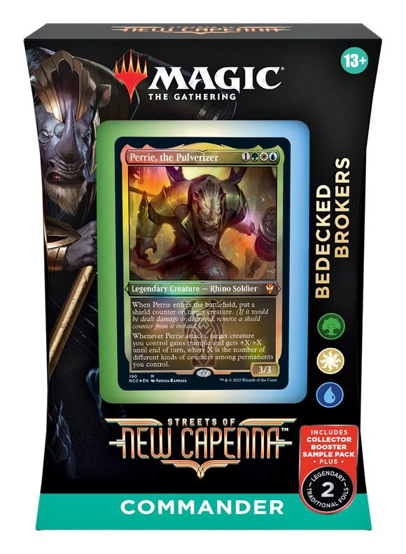 MTG: Streets of New Capenna Commander Deck - Brokers  Common Ground Games   