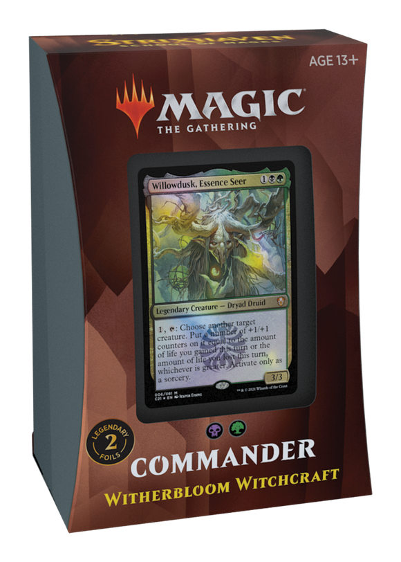 MTG: Strixhaven Commander Deck - Witherbloom Witchcraft  Wizards of the Coast   