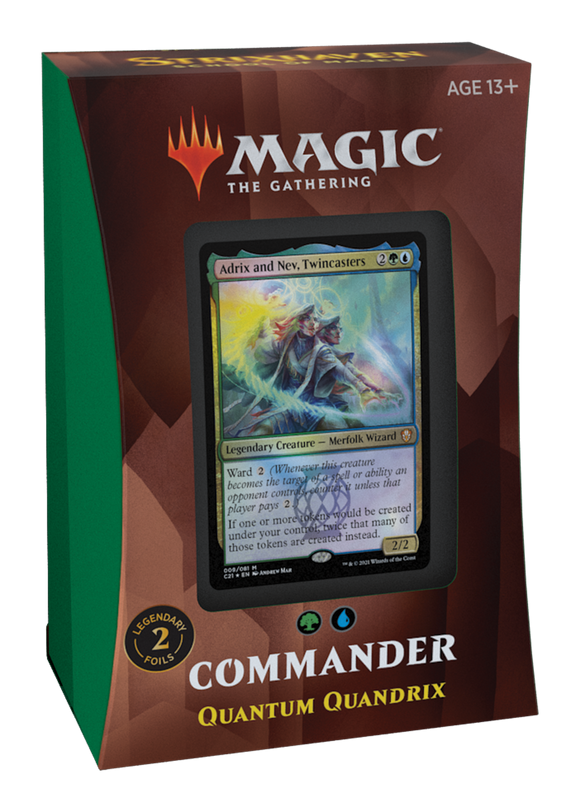 MTG: Strixhaven Commander Deck - Quantum Quandrix  Wizards of the Coast   