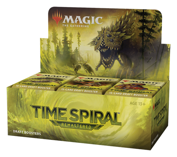 MTG: Time Spiral Remastered Booster Box Trading Card Games Wizards of the Coast   