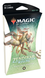 MTG: Zendikar Rising Theme Booster - White Trading Card Games Wizards of the Coast   