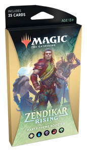 MTG: Zendikar Rising Theme Booster - Party Trading Card Games Wizards of the Coast   