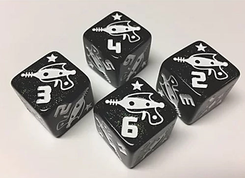 Black Oak Workshop Oblit-O-Tron Black Glitter Single D6  Other   