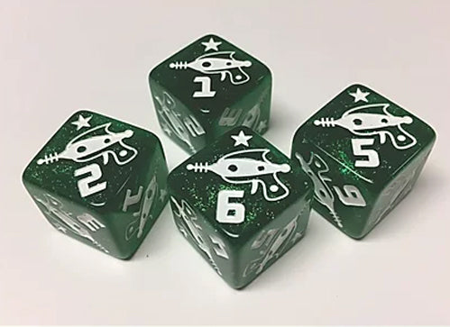 Black Oak Workshop Oblit-O-Tron Green Glitter Single D6  Other   