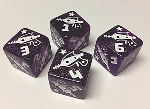 Black Oak Workshop Oblit-O-Tron Purple Glitter Single D6  Other   
