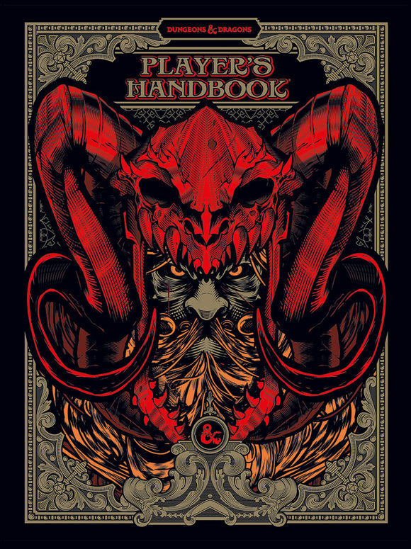 D&D 5e Player's Handbook - Limited Edition Hobby Shop Cover Home page Wizards of the Coast   