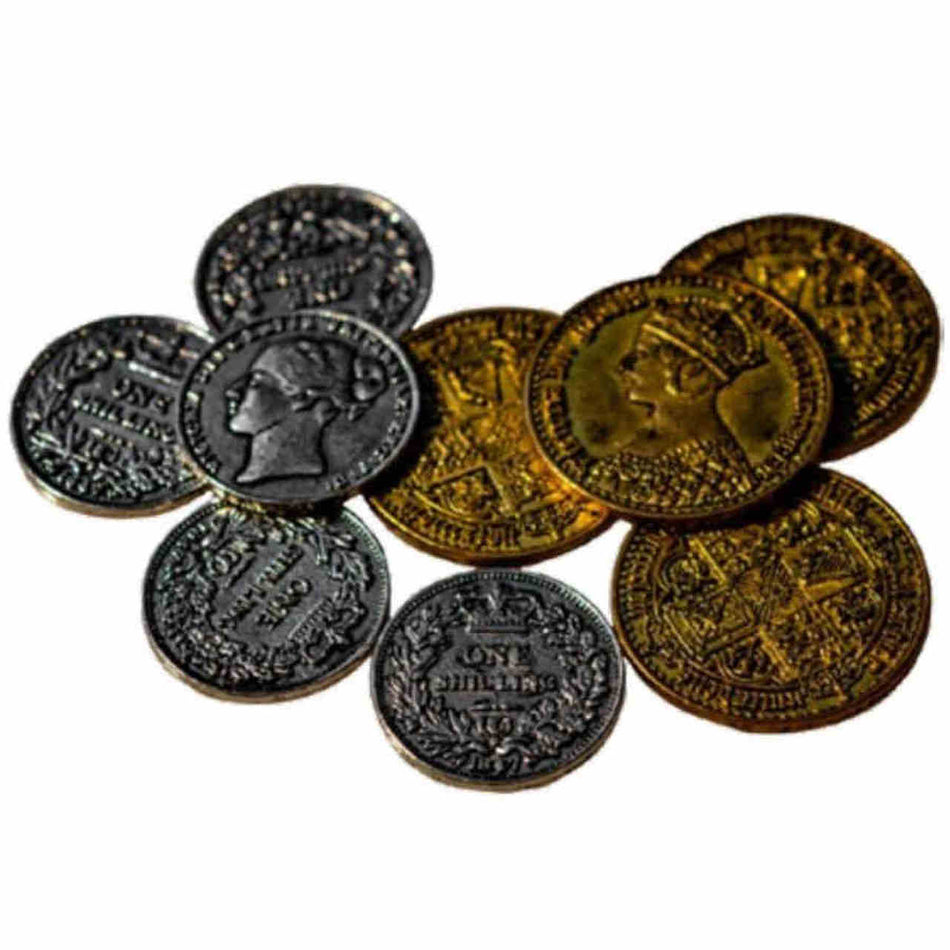 Nanty Narkin: Victorian Metal Coin Set Board Games Other