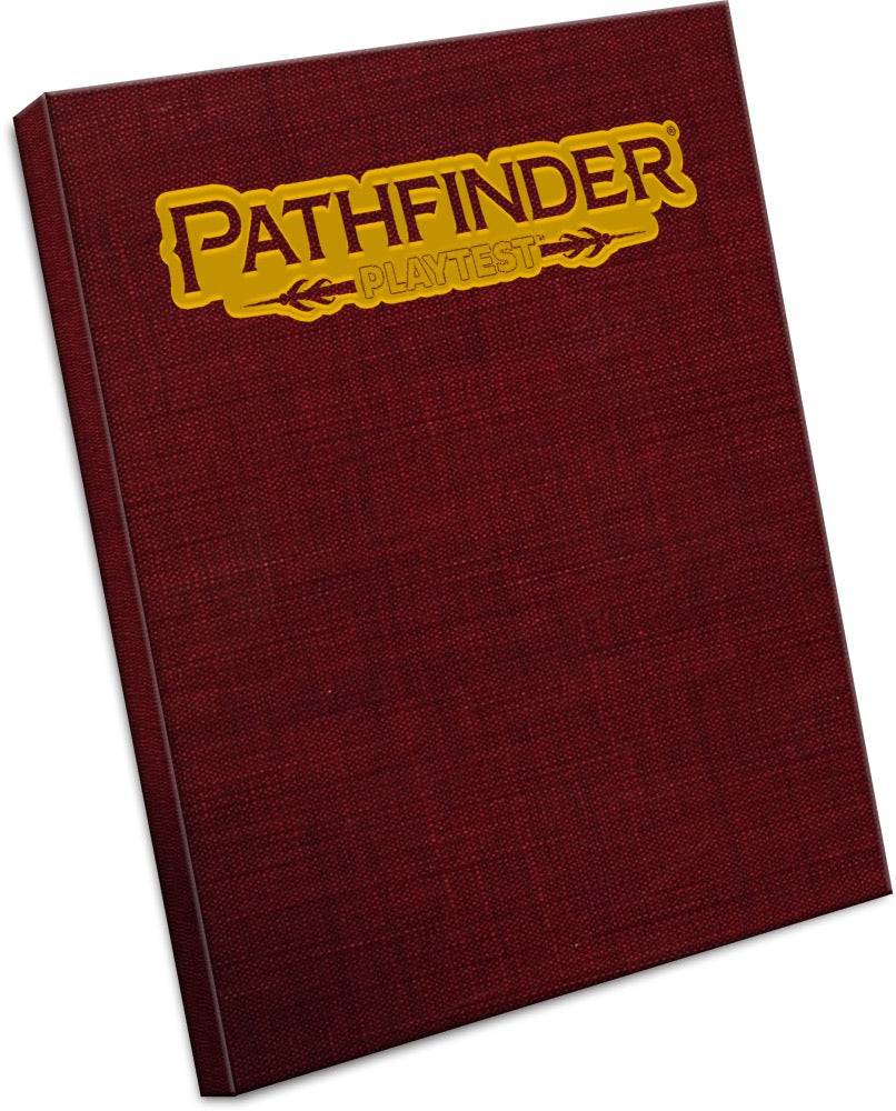 Pathfinder Playtest Rulebook Special Edition Role Playing Games Paizo