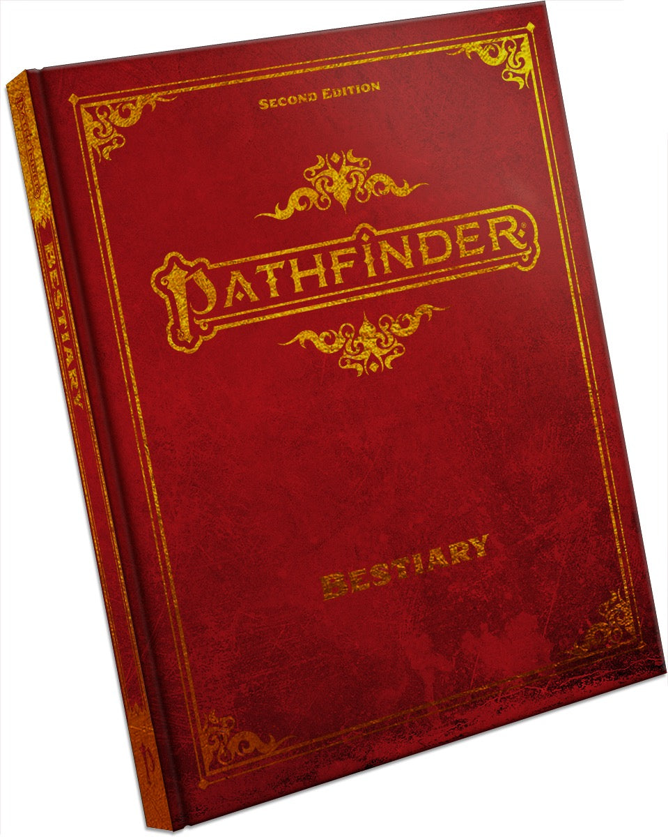 Pathfinder 2e Bestiary Special Edition Hardcover Role Playing Games Paizo