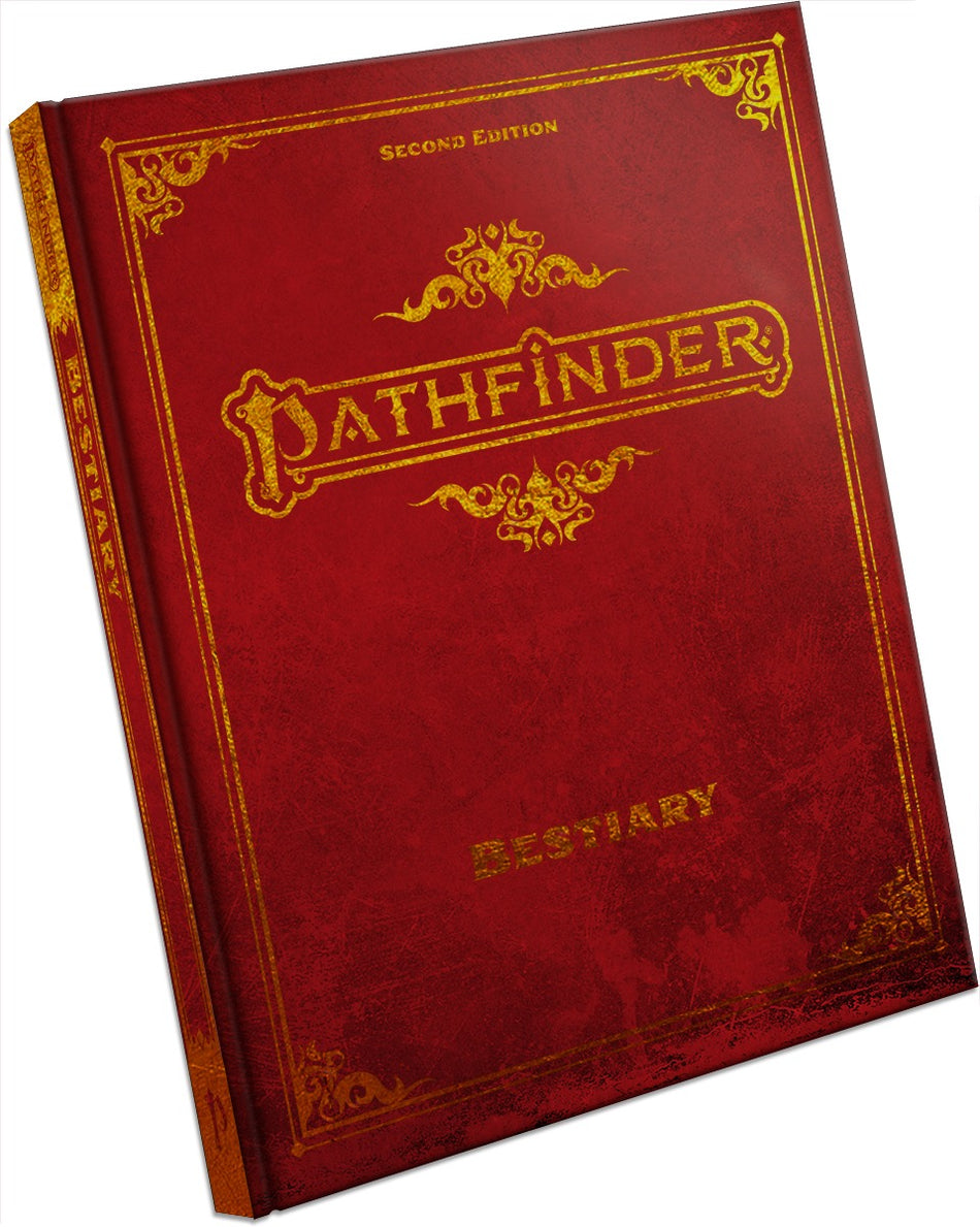 Pathfinder 2e Bestiary Special Edition Hardcover Role Playing Games Paizo