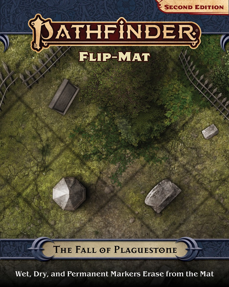 Pathfinder Flip Mat The Fall of Plaguestone RPG Maps Paizo   