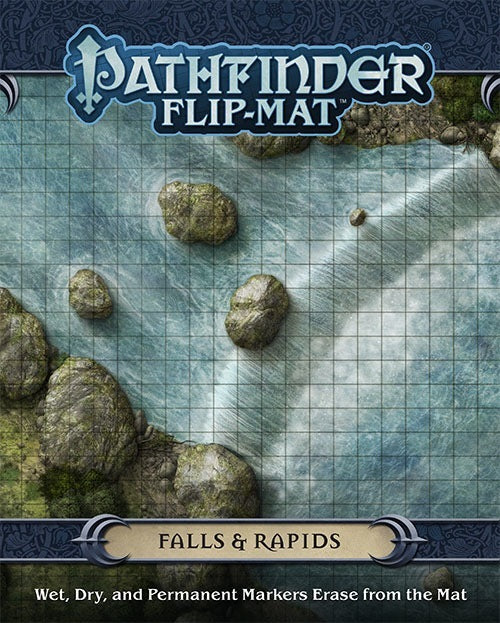 Pathfinder Flip Mat Falls & Rapids RPG Maps Paizo   