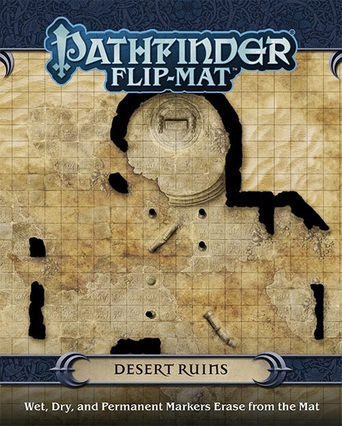 Pathfinder Flip Mat Desert Ruins RPG Maps Paizo   