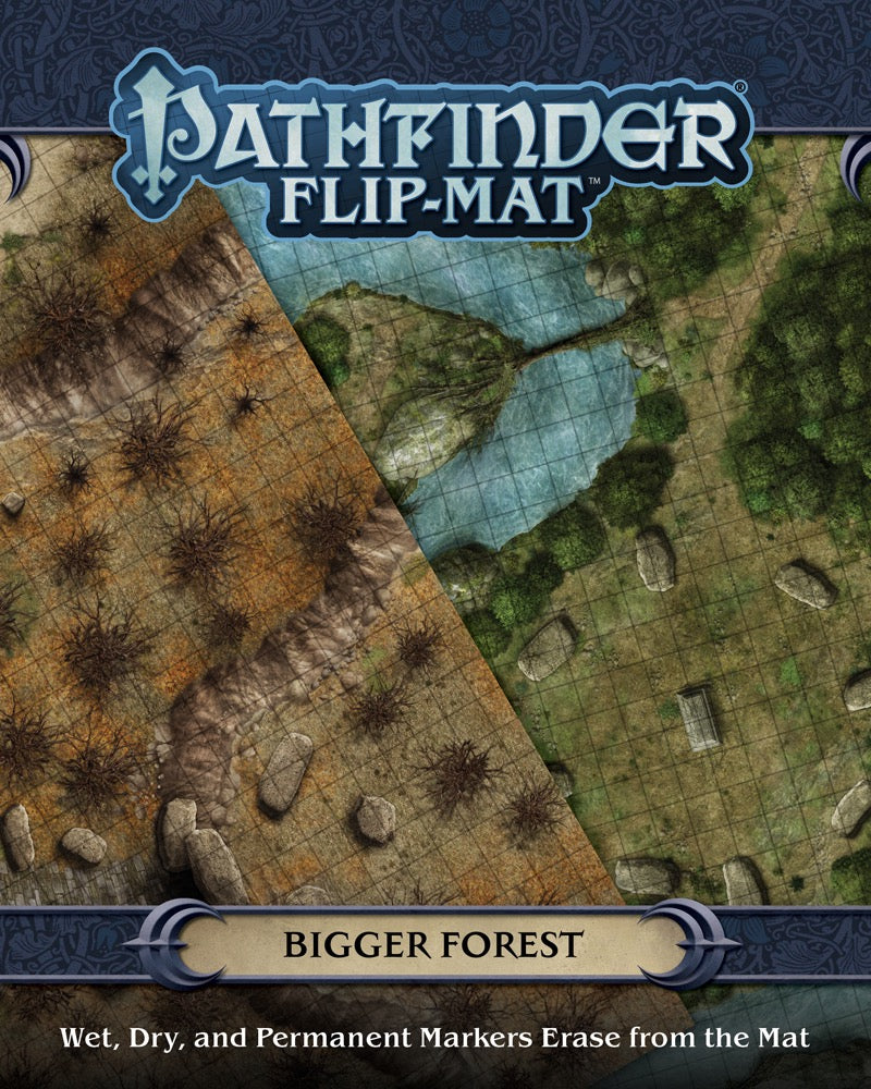 Pathfinder Flip-Mat: Bigger Forest RPG Maps Paizo   
