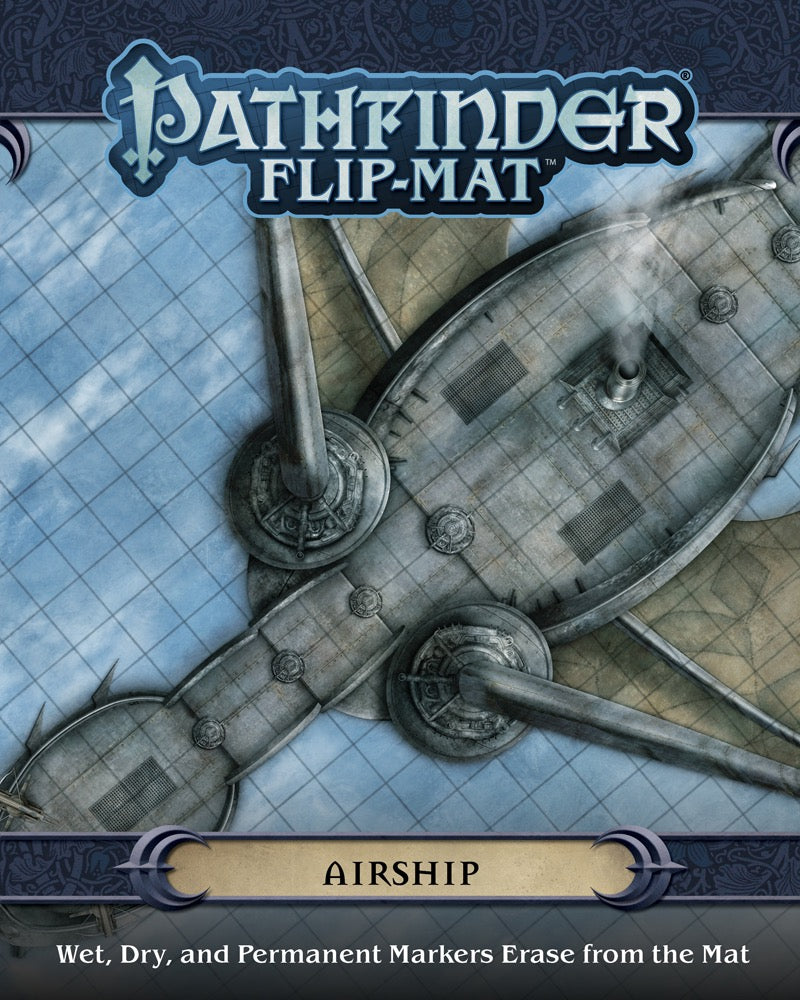Pathfinder Flip Mat Airship RPG Maps Paizo   