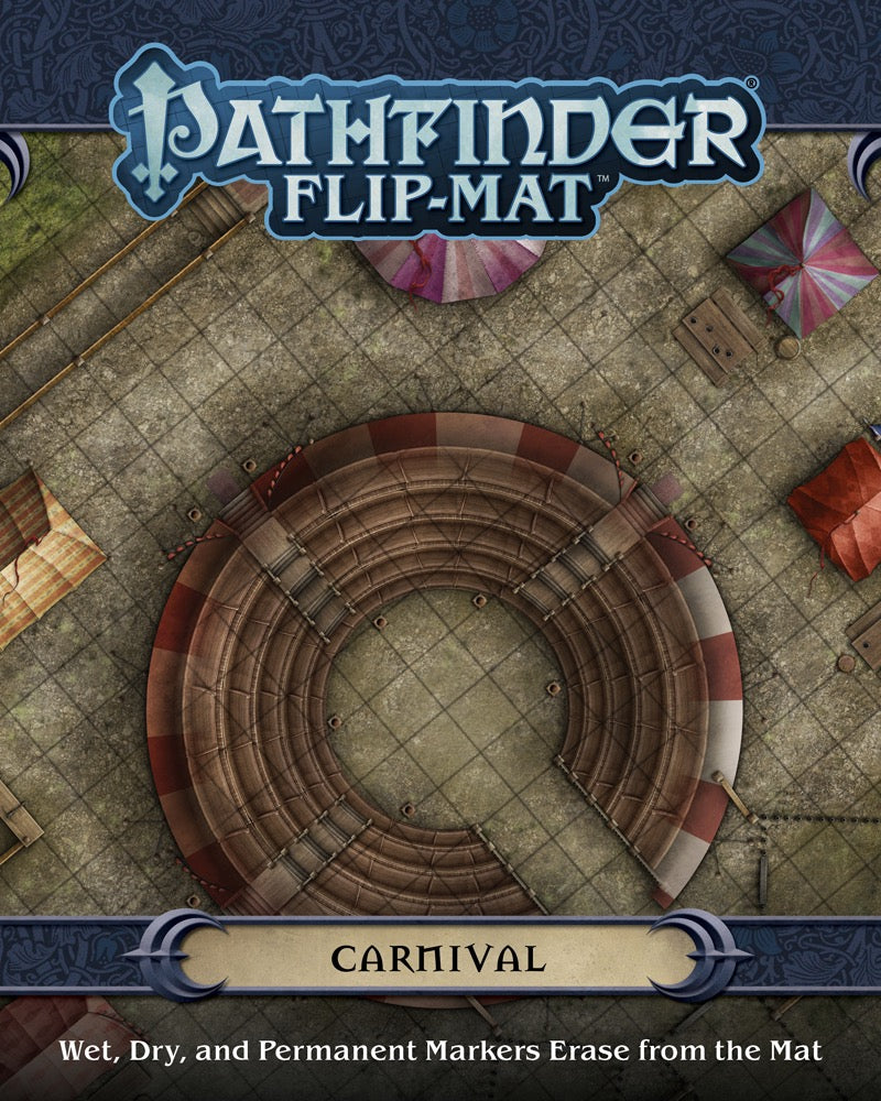 Pathfinder 2e Flip Mat: Carnival RPG Maps Paizo   