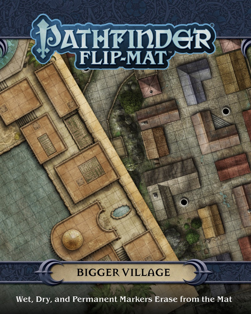 Pathfinder Flip-Mat: Bigger Village RPG Maps Paizo   